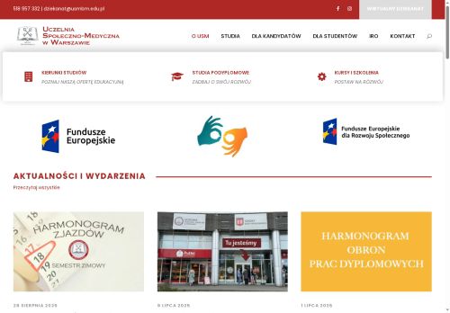 Uczelnia Społeczno-Medyczna w Warszawie